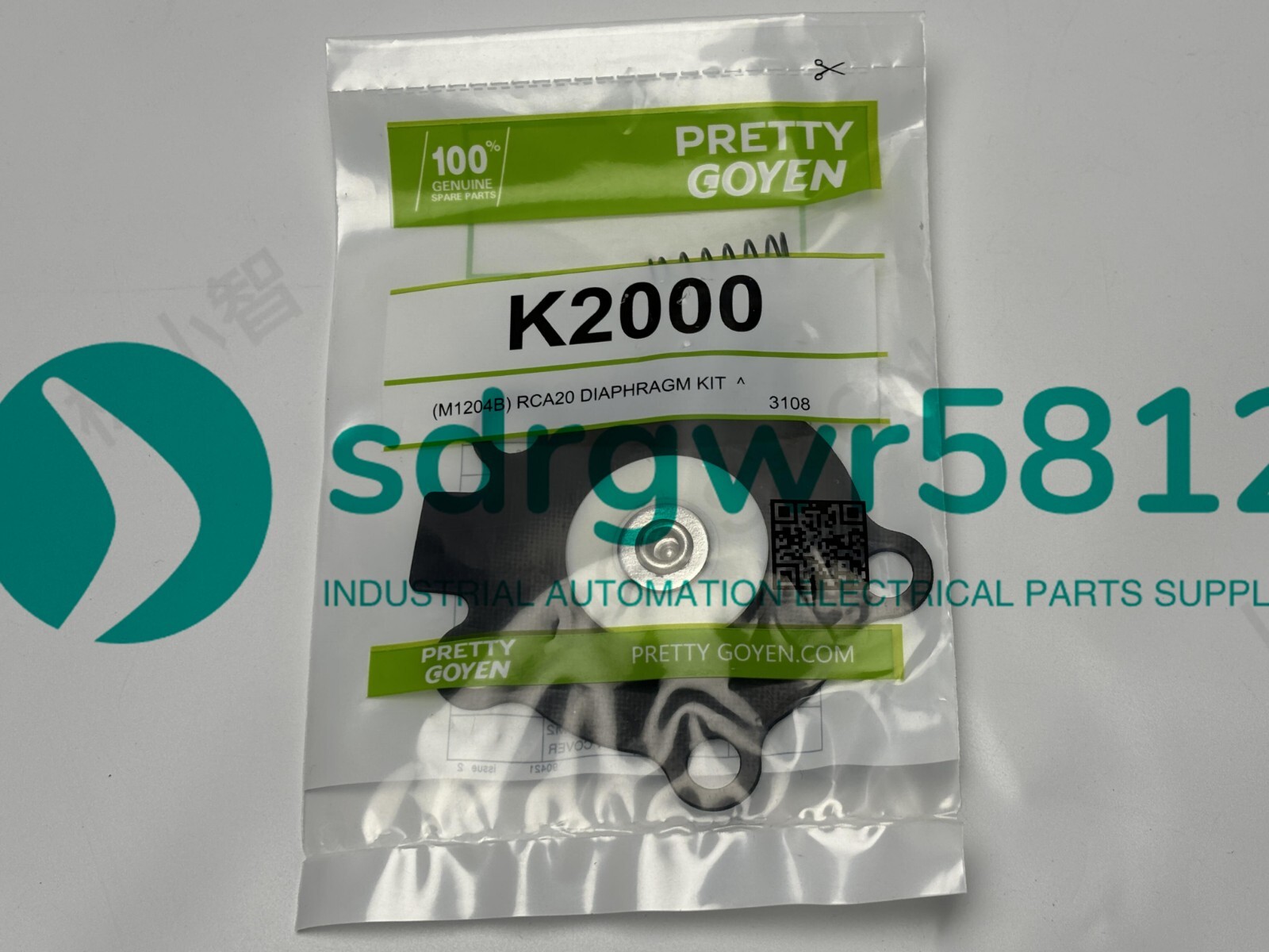 Goyen RCA20/CA20 Diaphragm Valve Kit with Nylon Plastic K2000 Diaphragm #
