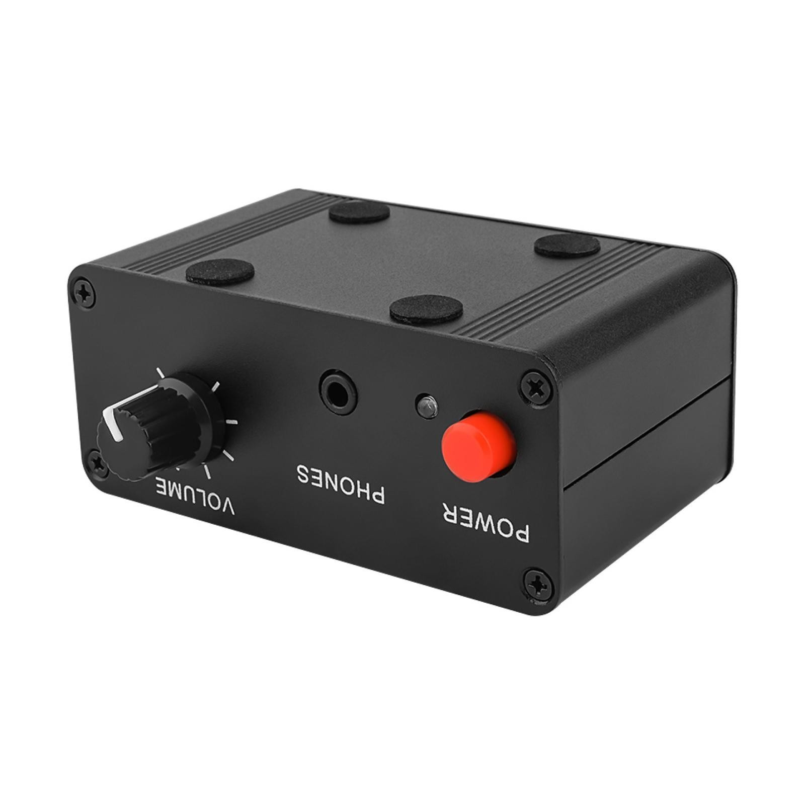 DC 9-19V 3.5mm Input Output Stereo Preamplifier Headphone Amplifier NE5532