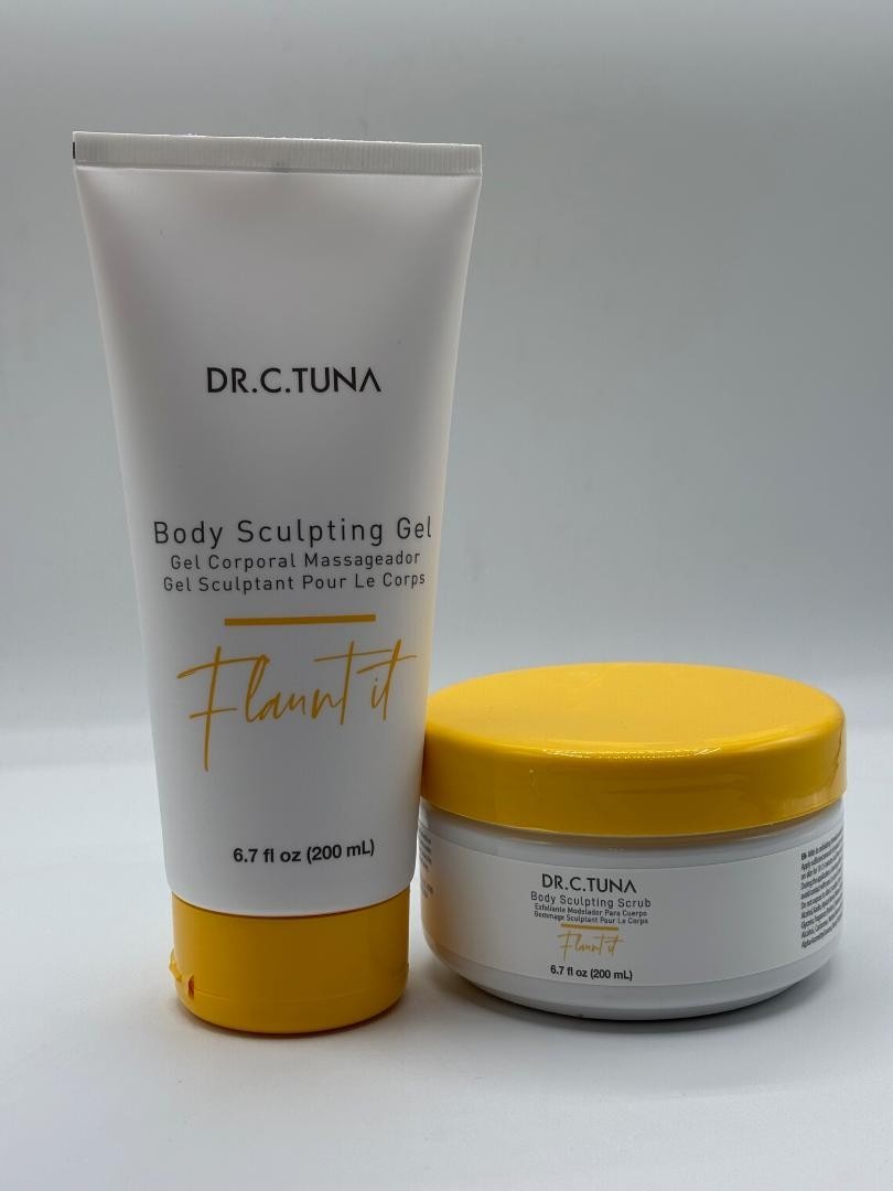 Farmasi Dr. C. Tuna Flaunt It Set – Body Sculpting Gel + Scrub 2 Pcs.