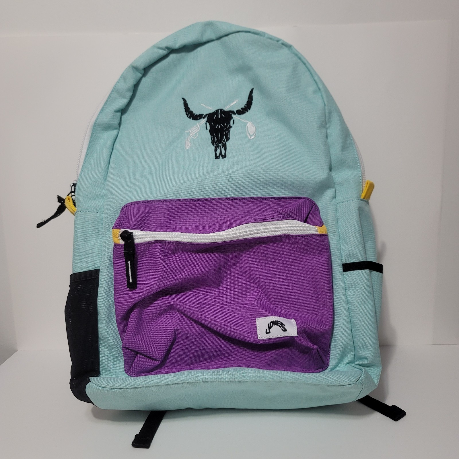 Jones Western Backpack Purple Blue Rare