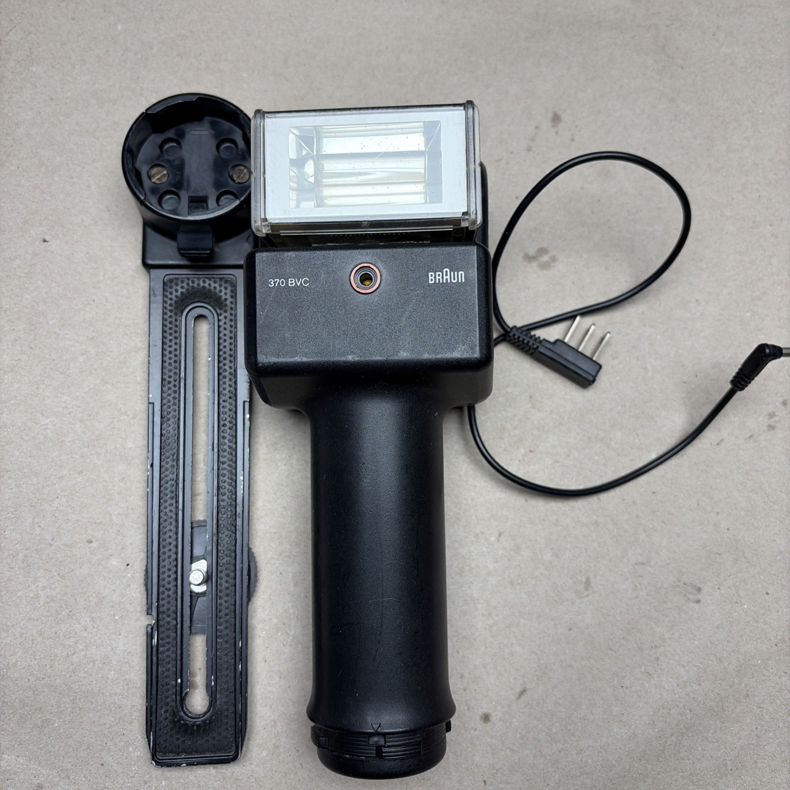 Vintage Braun Auto flash 370 BVC Flash