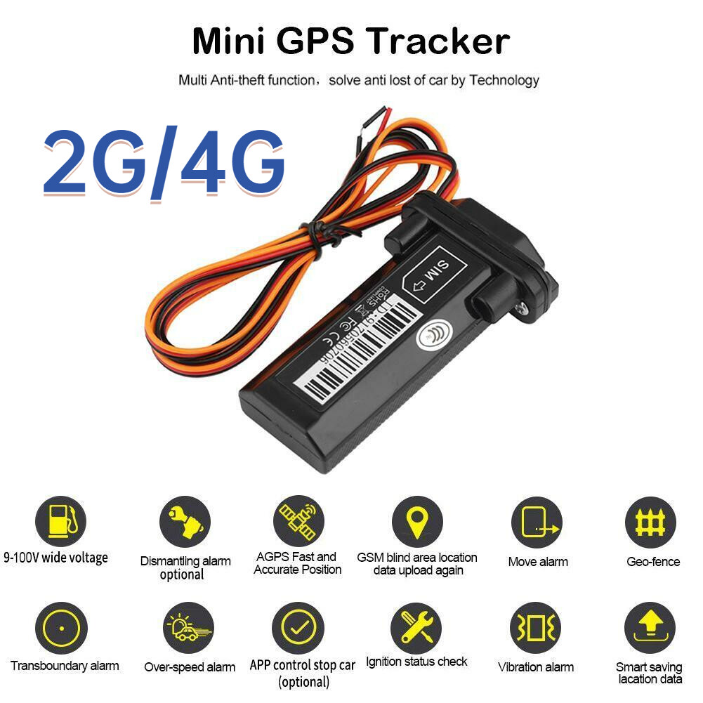 2G/4G Global GPS Tracker Real Time AGPS Locator ST-901 Car Motorcycle Vehicle