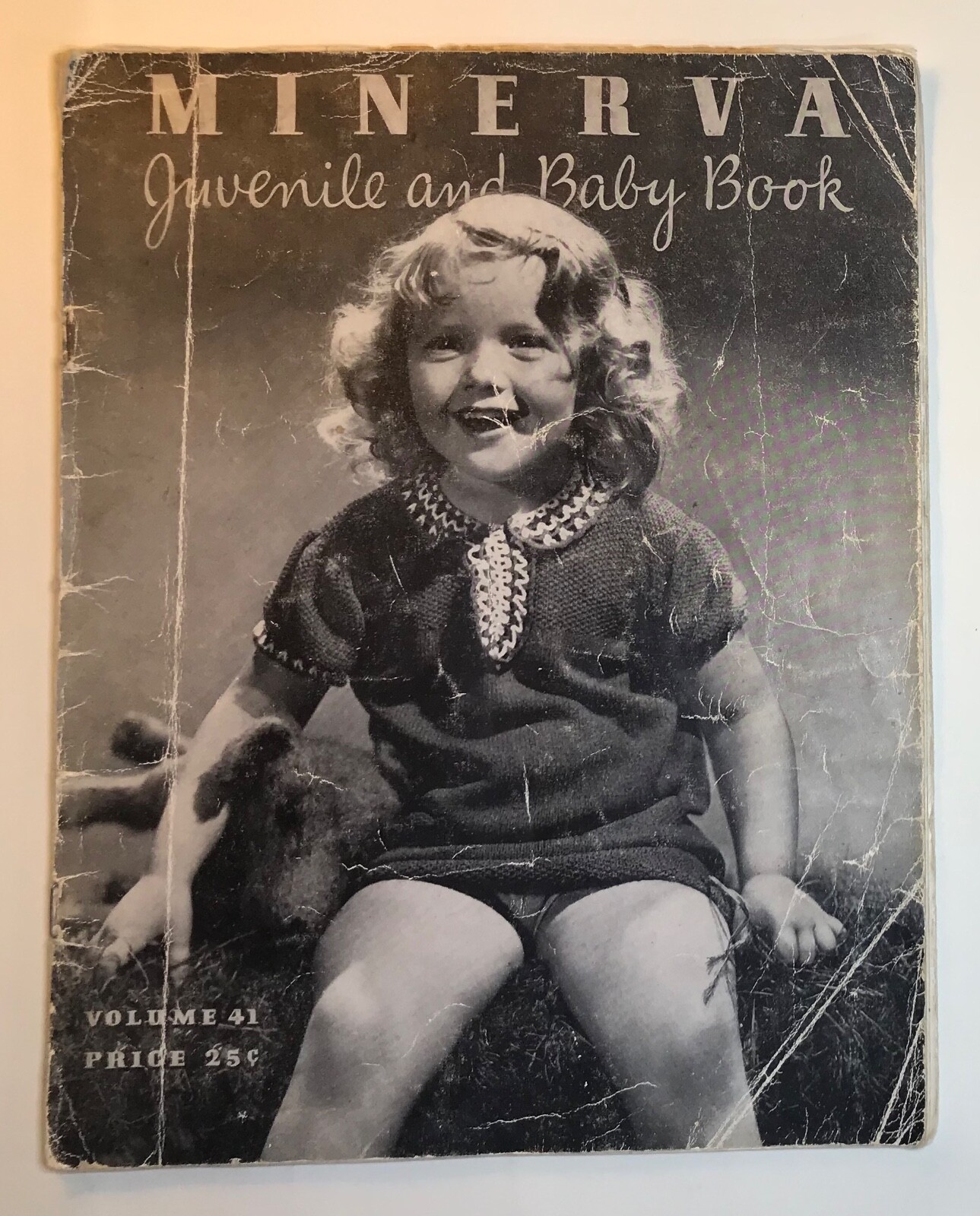 MINERVA Juvenile and Baby Book v41 vintage book booklet 1935 style kids fashion