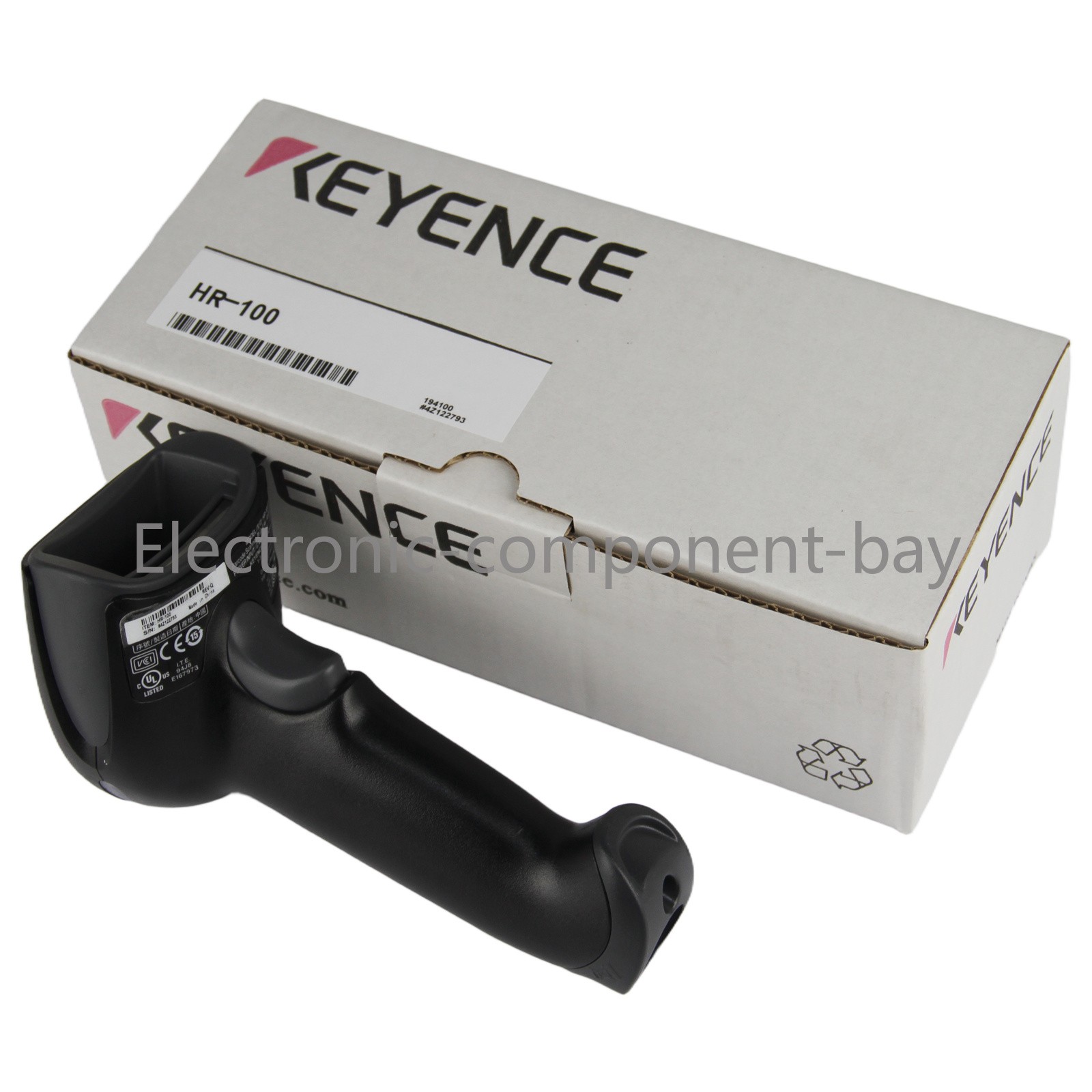 New In Box Keyence HR-100 Barcode Scanner Reader HR100