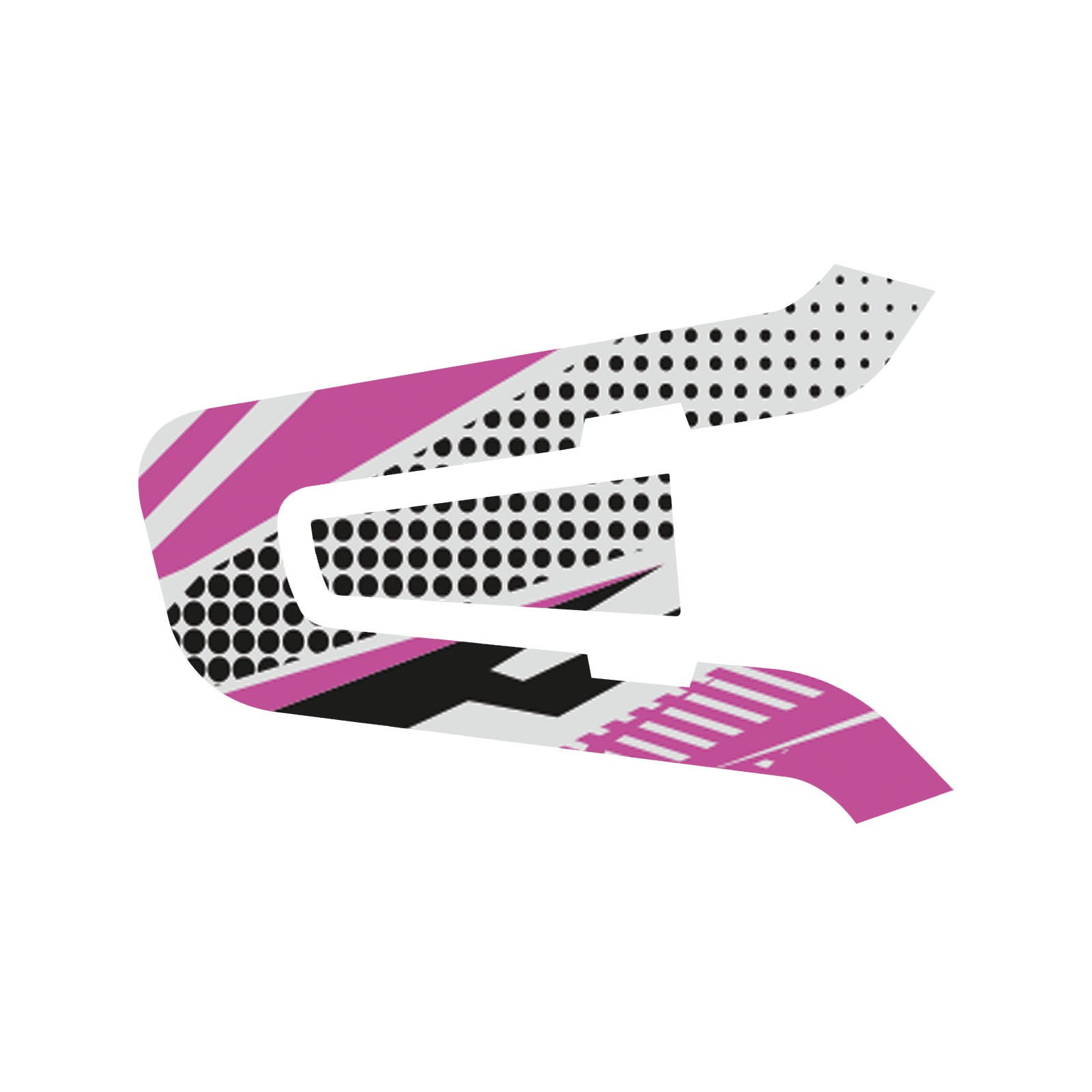 For Cardo Packtalk EDGE Adhesive Protective Wrap Cover Sticker Cyber Pink