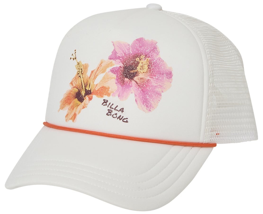 Billabong Grandpa Women's Trucker Hat - Salt Crystal - New