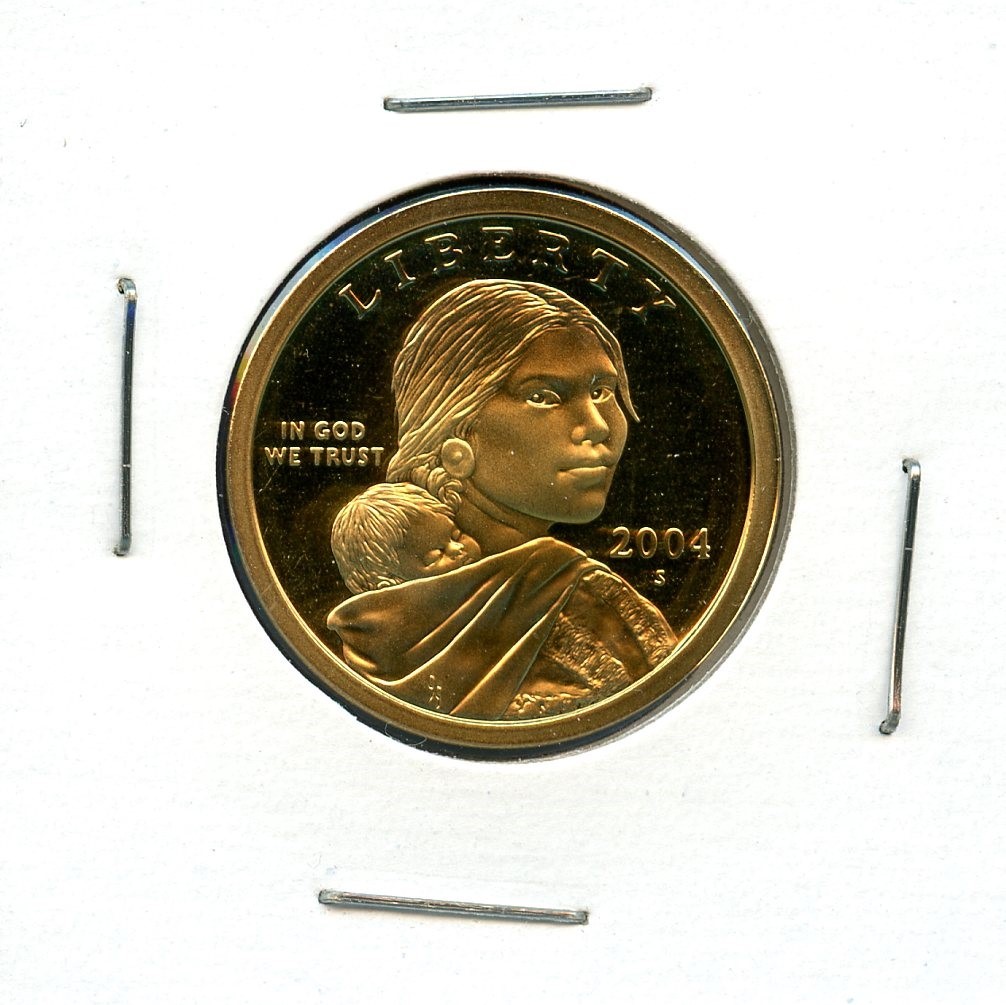 2004 S Proof Sacagawea Dollar $1 US Mint BU MS Uncirculated Proof Coin #42
