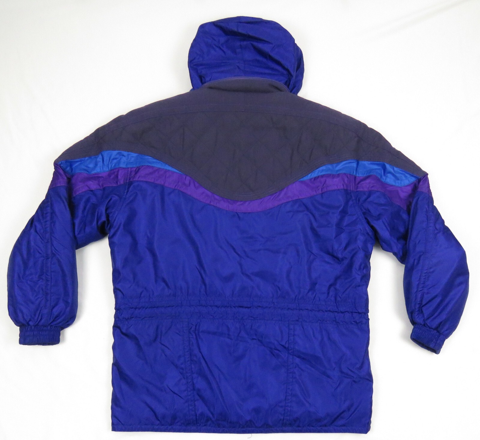 Vintage 90s Phenix Insulated Snowboard Ski Mens Hooded Full Zip Snap Jacket M