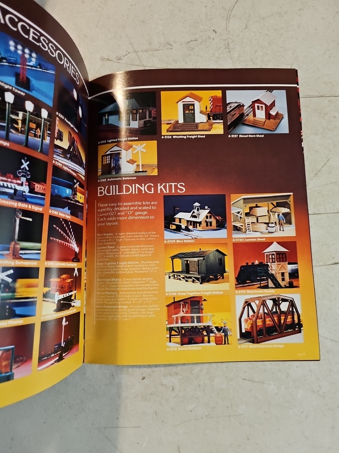Lionel Trains Traditional Series 1982 Catalog