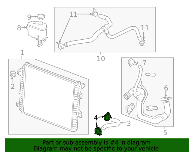 Genuine GM Multi-Purpose Clamp 11570395