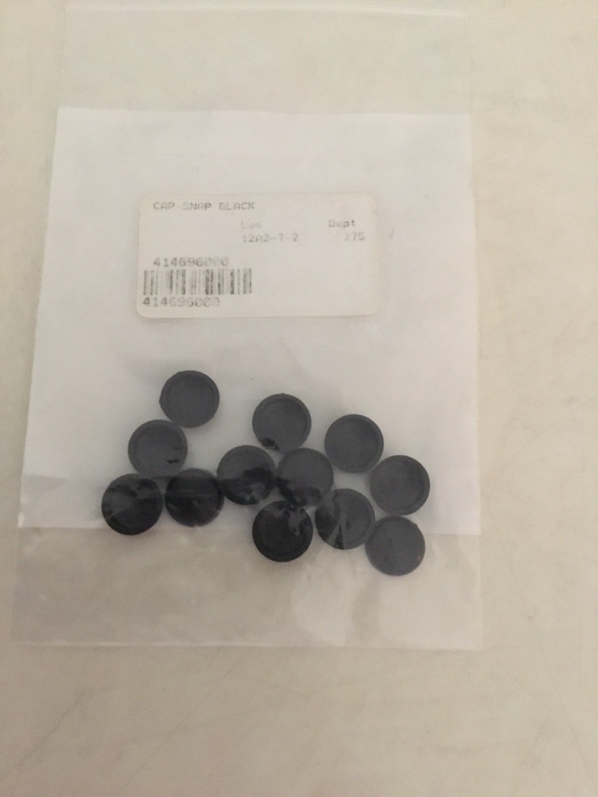 Ski Doo Oem Windshield Snap Cap Black 414696000 Lot Of 12