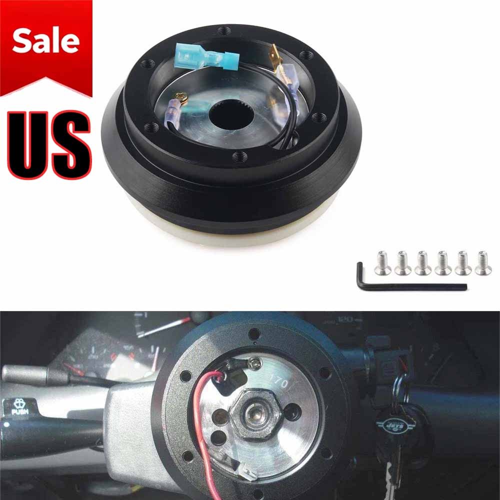 130H Steering Wheel 1.5" Short Hub Adapter For Honda Prelude EK RSX Accord CRZ