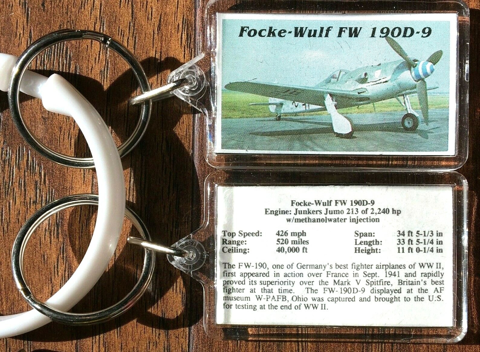 Focke-Wulf FW 190D-9 Airplane Aircraft US Air Force Museum W-PAFB, Dayton OH