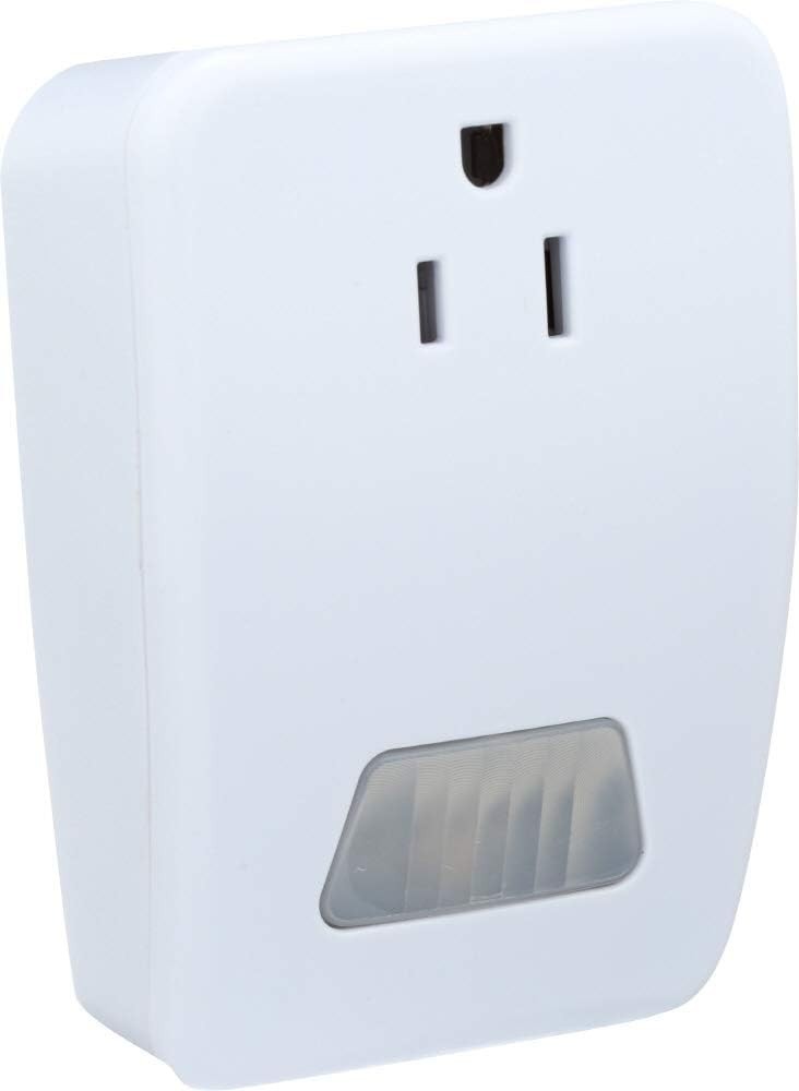 Versatile Plug-in Motion Activated Light Control for Home Security - Auto-Off