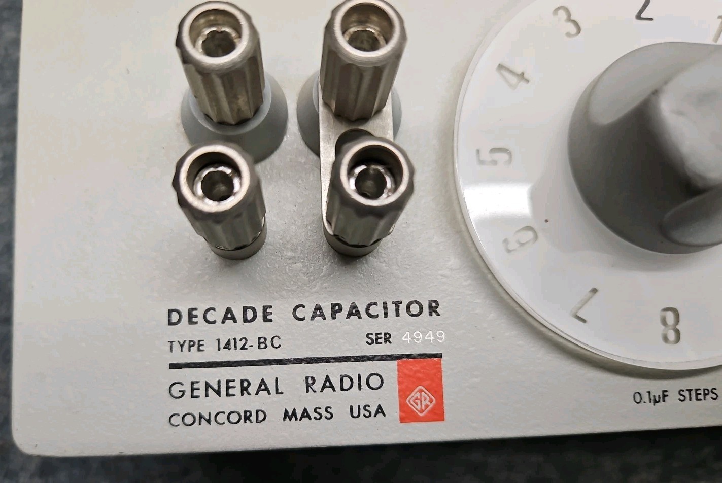 GenRad / General Radio 1412-BC Decade Capacitor