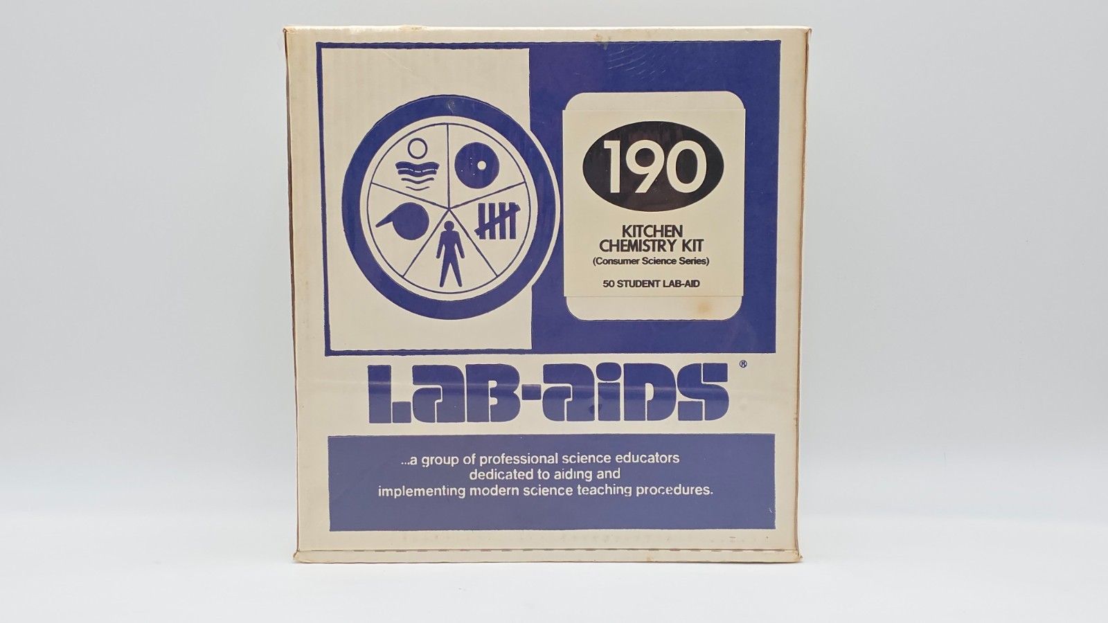 Lab-Aids 190 Kitchen Chemistry Kit Consumer Science Series 50 Student Lab-Aid