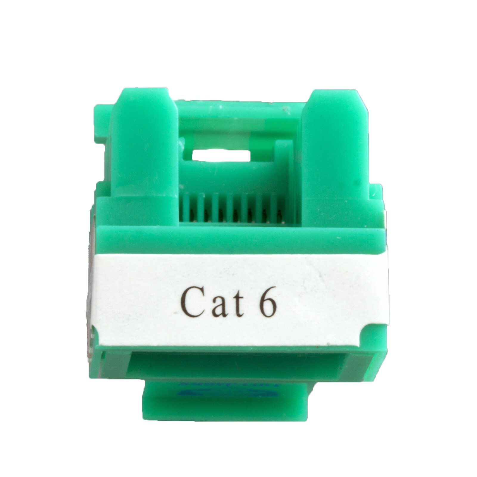 Cat6 Keystone Jacks in Green 15 Pcs Pack US Same Day Shipping