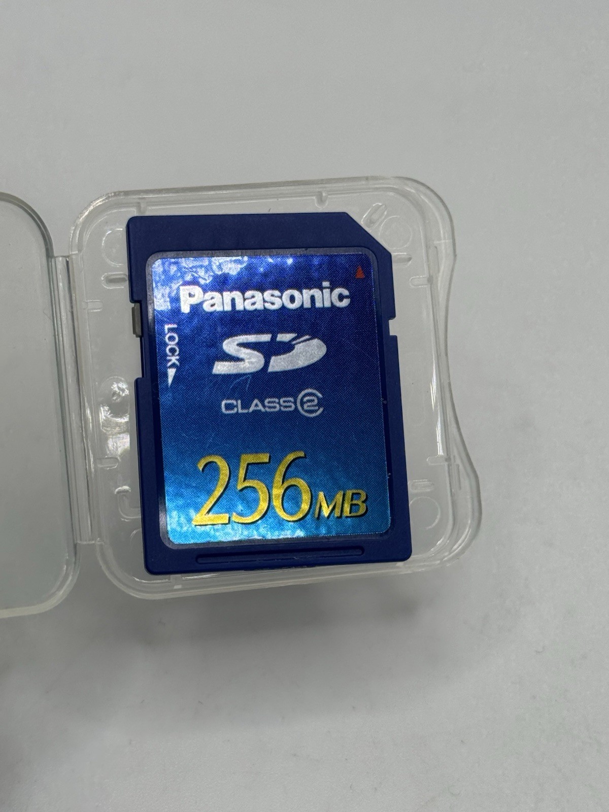 PANASONIC 256MB Class 2 SD CARD FOR EARLY DIGITAL CAMERA CAMCORDER RP-SDR256