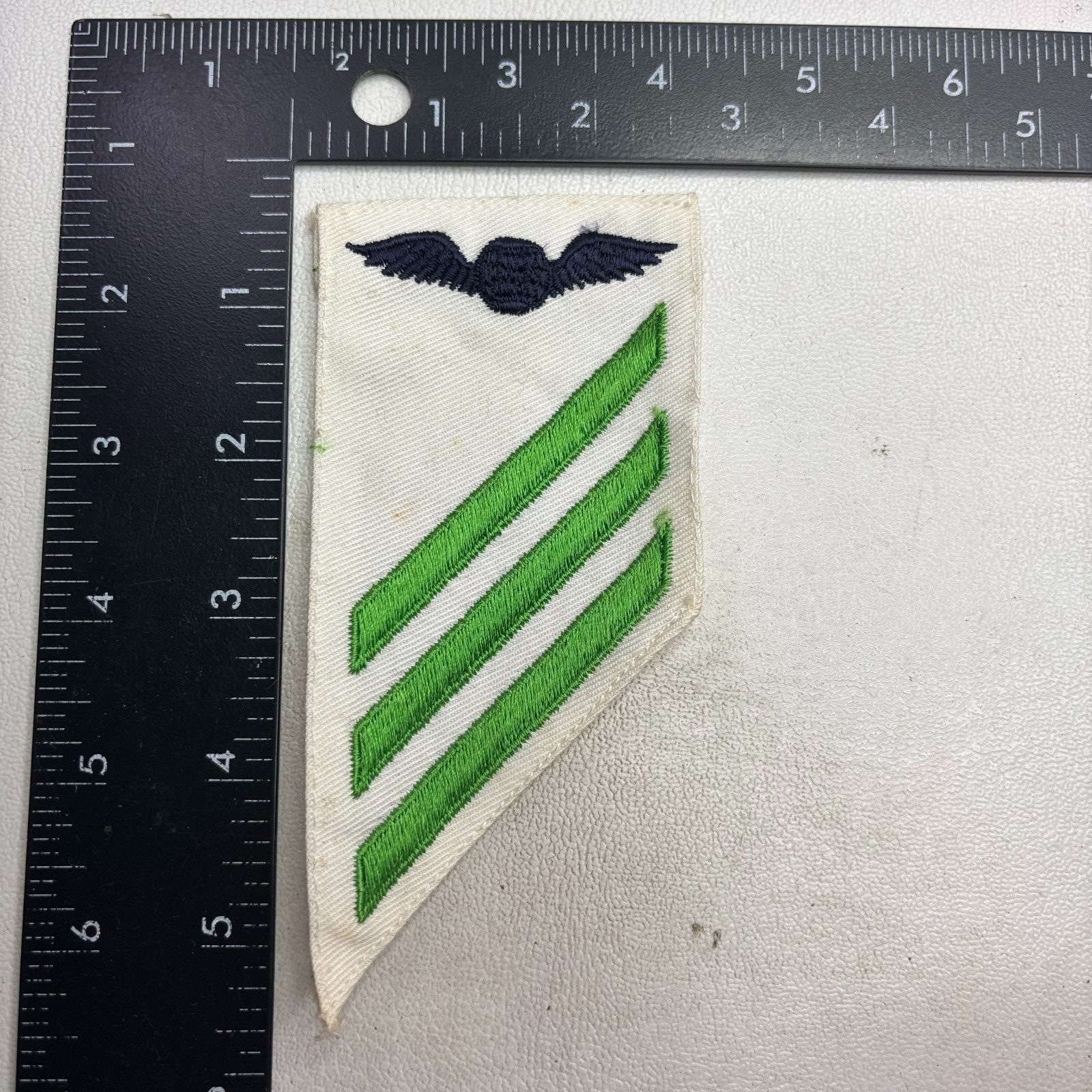 VINTAGE US Navy AVIATION ELECTRCIANS MATE Combo Ratings Badge Patch AAAG