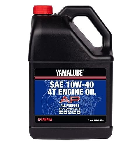 Yamaha Yamalube 10W-40 All Purpose Engine Oil- 1 Gallon, #LUB-10W40-AP-04