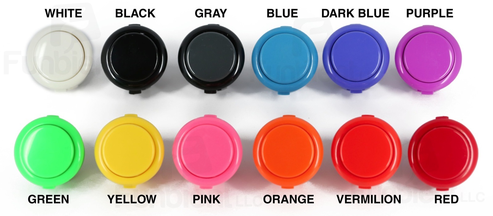 Sanwa Denshi Original OBSF-30 Green Push Button JAMMA guitar killswitch 30mm