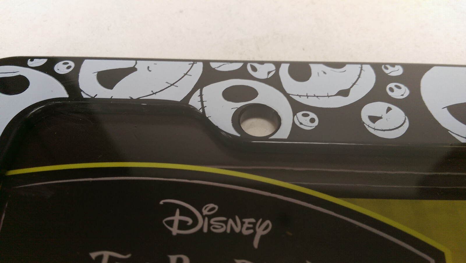 New Licensed Plastic License Plate Frame Cover Nightmare Before Christmas Jack