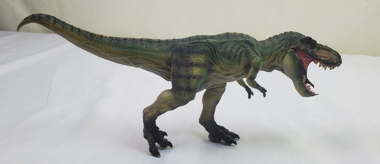 Papo Green RUNNING T-REX articulating jaw