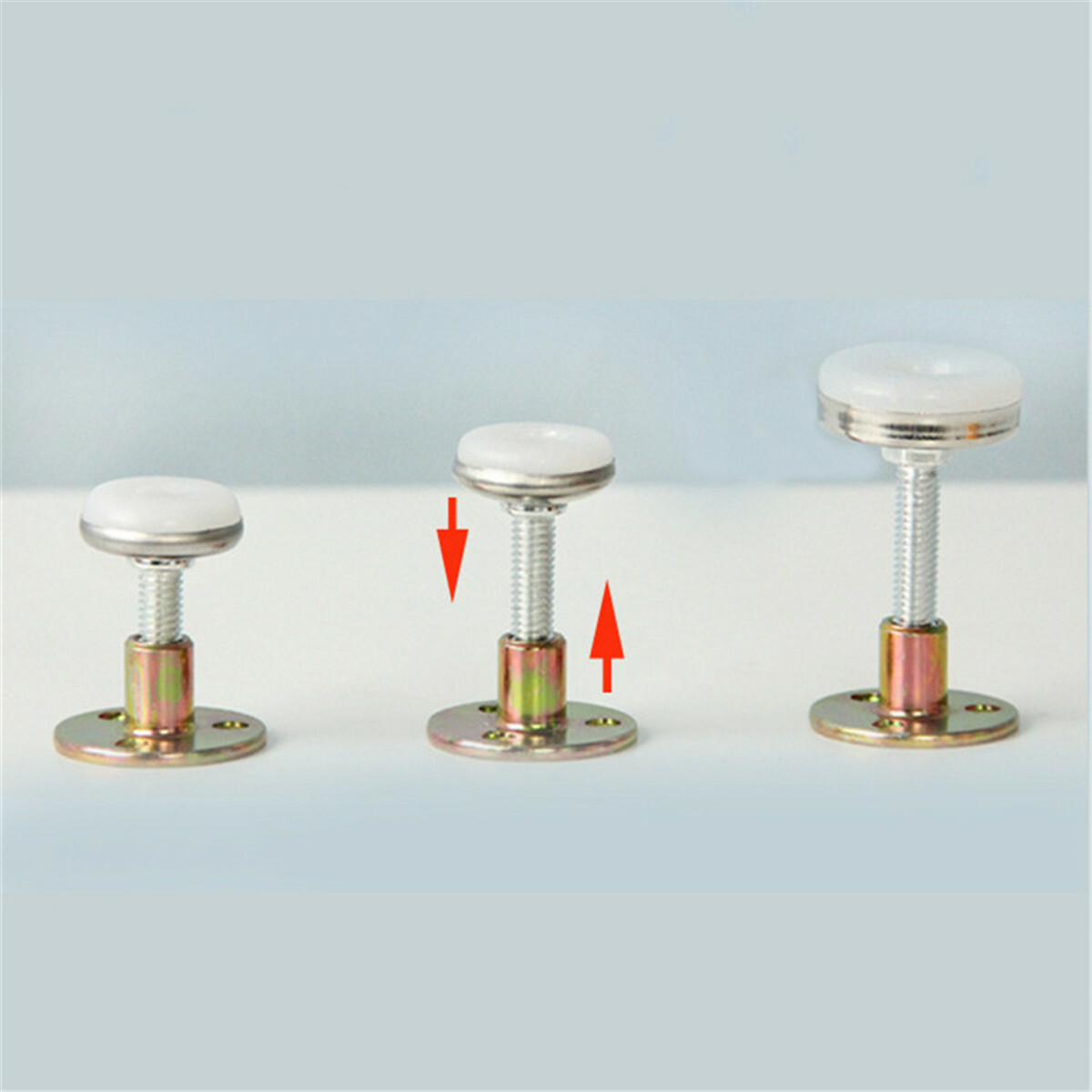 Adjustable Threaded Bed Frame Anti-Shake Tool Telescopic Support For Room Wall
