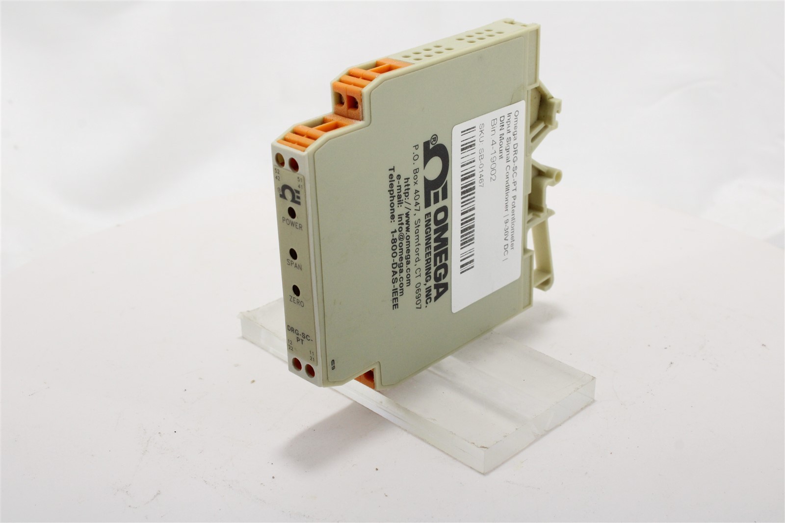 Omega DRG-SC-PT DRG-SC Signal Conditioner | Potentiometer Input | 9-30V DC