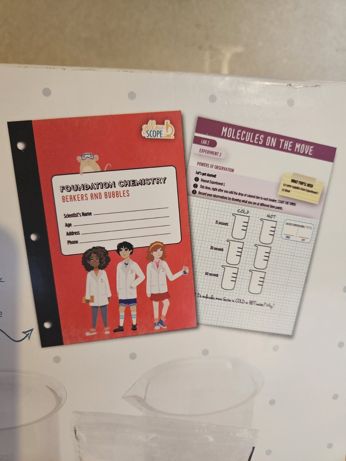Yellow Scope Foundation Chemistry Kit
