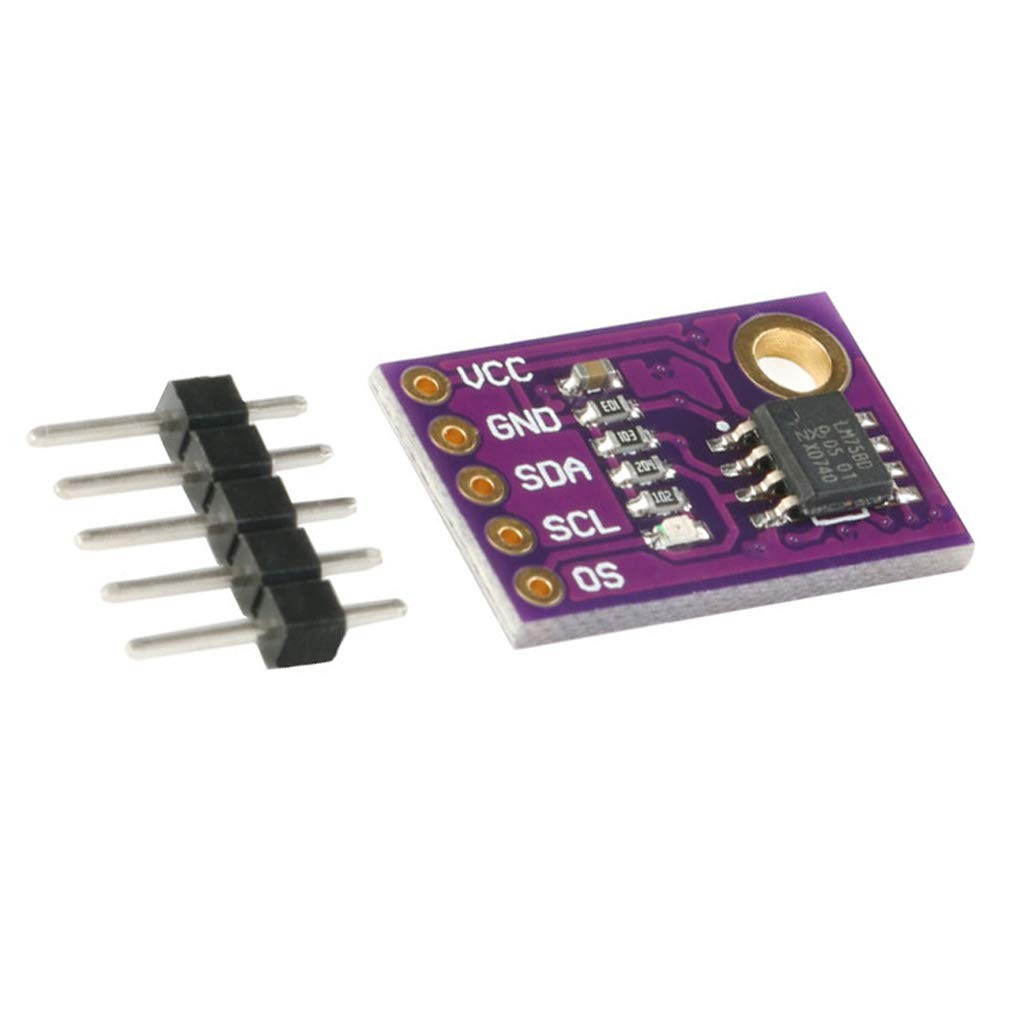LM75 LM75A I2C Temperature Sensor Module Board High Speed IC Temperature Board