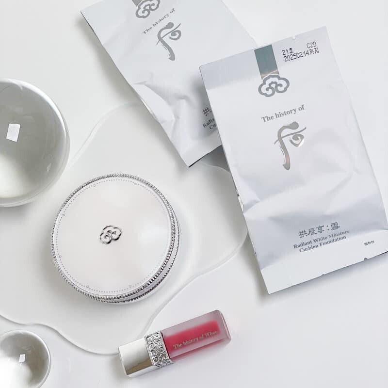 The History of Whoo Gongjinhyang Seol Radiant White Moisture Cushion Set #21