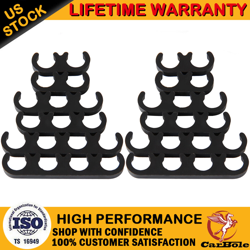 7mm 8mm Spark Plug Wires Separators Divider Looms For Ford Chevy 302 350 454 SBC