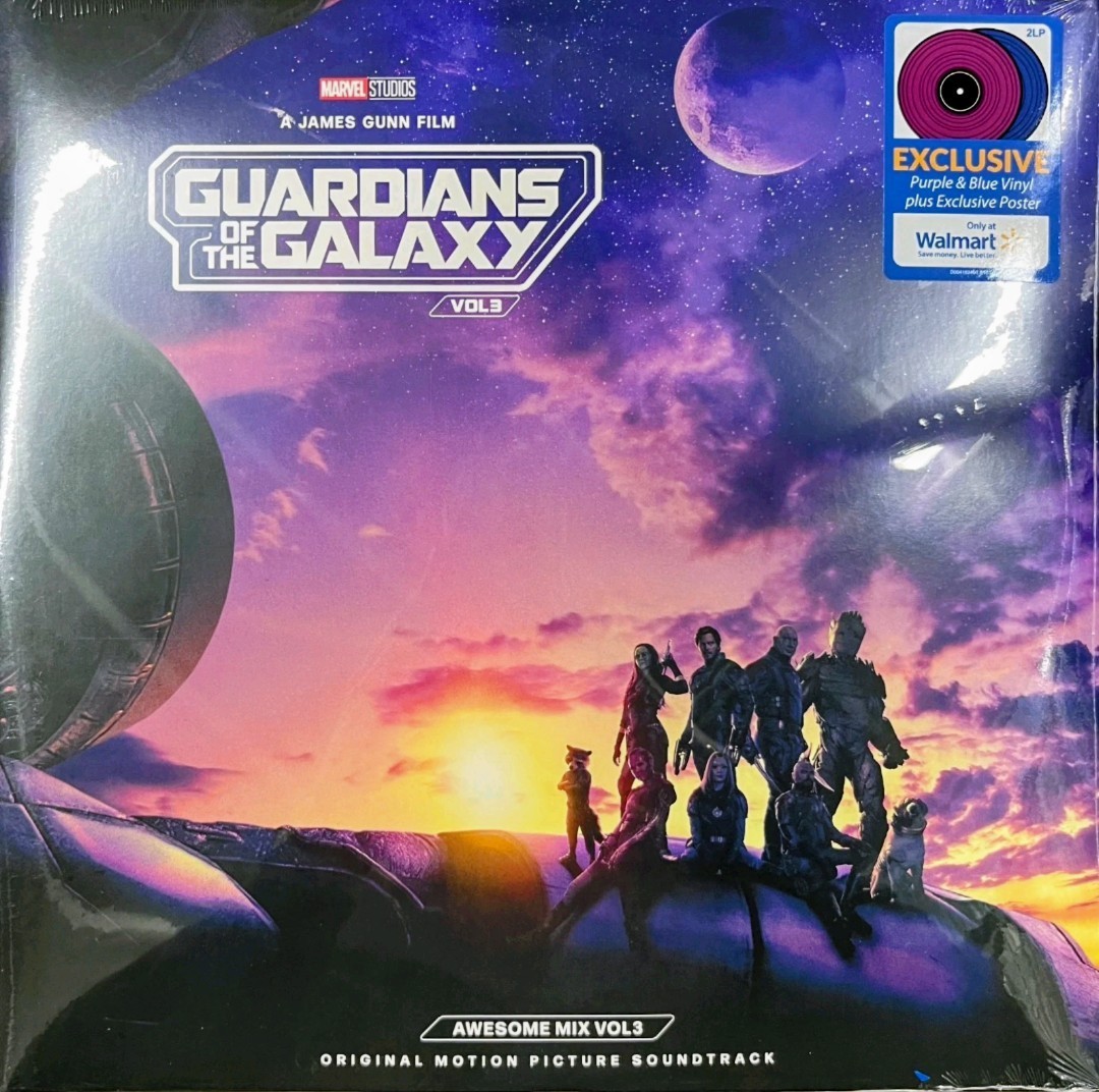 Guardians of the Galaxy Vol. 3 (Record, 2023, Walmart Exclusive) SEALED