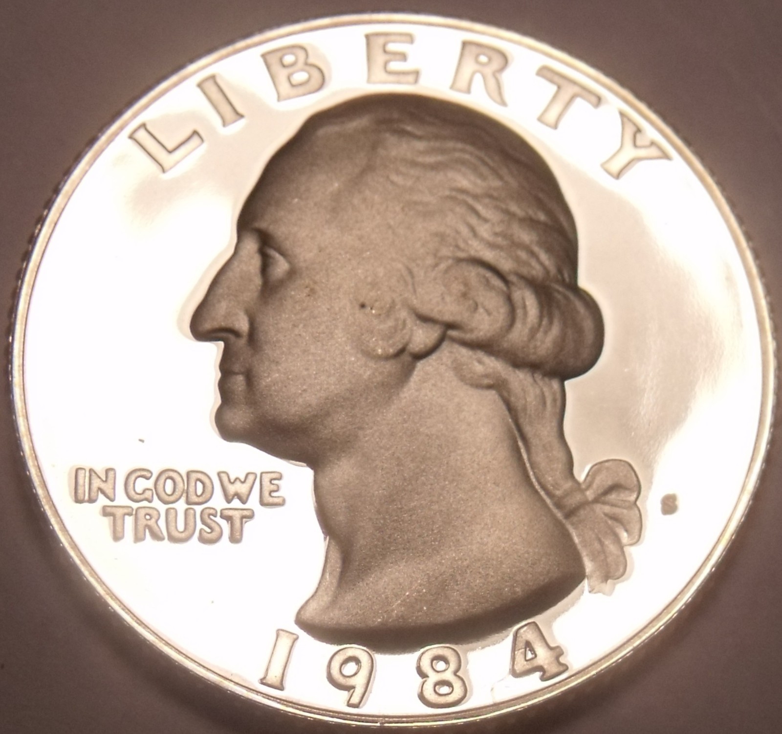 United States Proof 1984-S Washington Quarter~Free Shipping~See All R Coins~