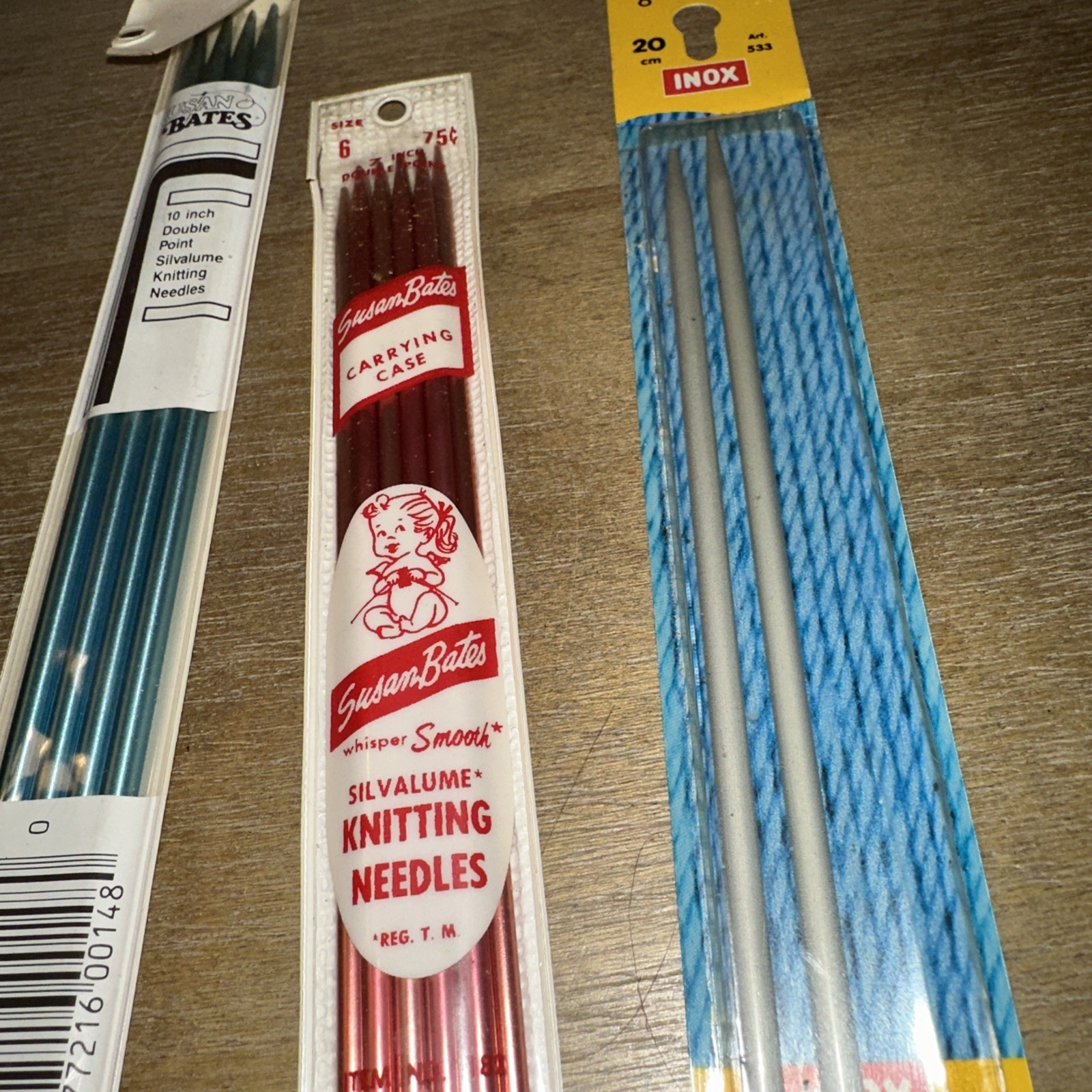 Susan Bates Double Point Knitting Needles Lot