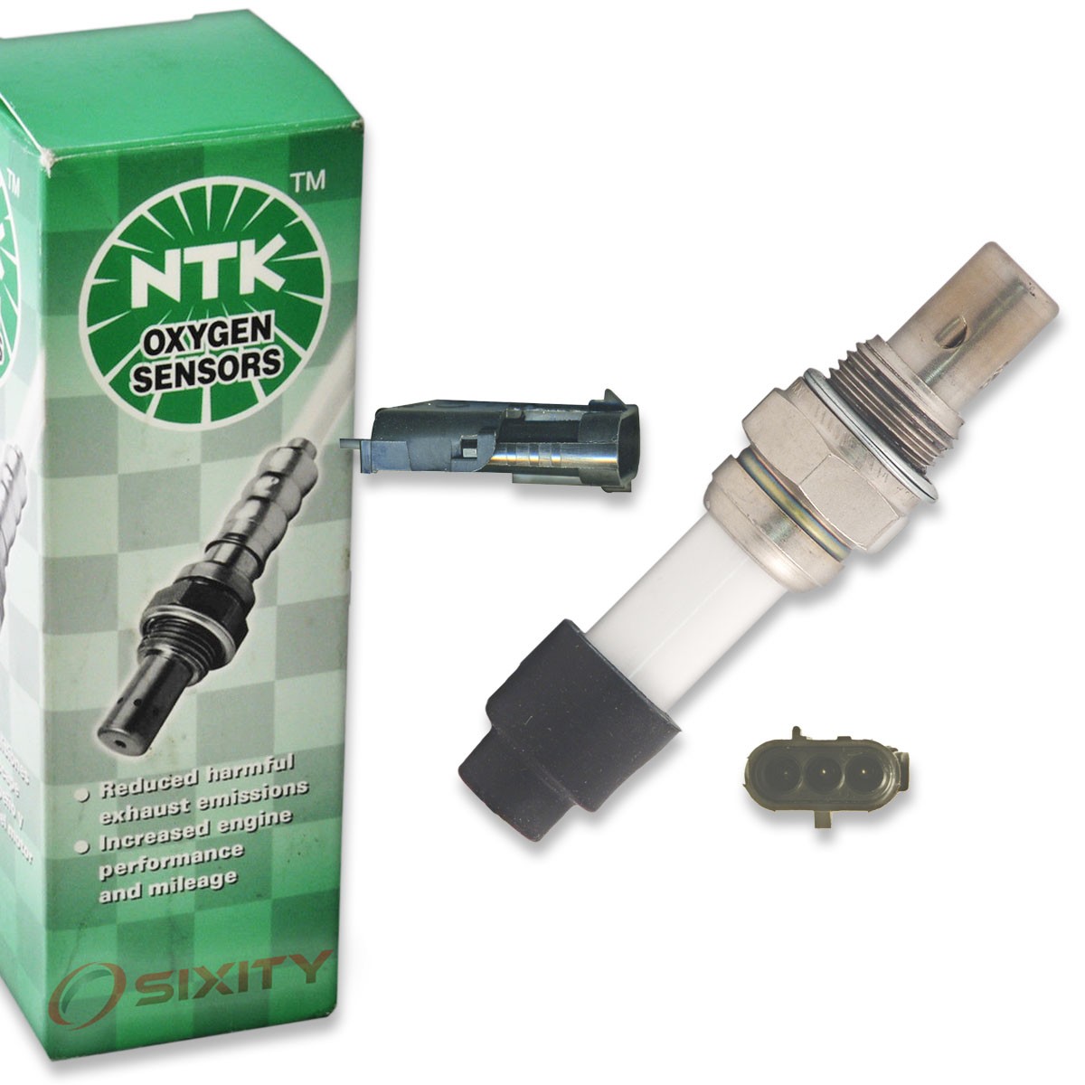 NGK NTK 23553 Oxygen Sensor for SG21 OS5096 OS118 ES10182 75-1515 4713639 hf