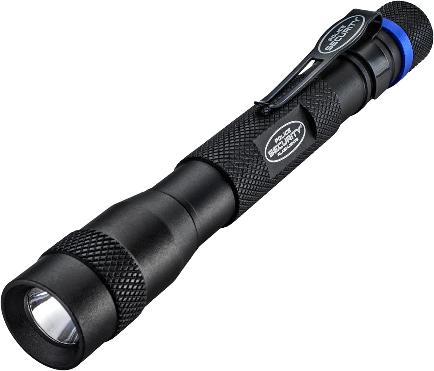 Police Security Inspector Bright Compact Work Utility 120 lumens Black