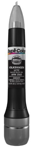Duplicolor AVW2040 Metallic Black Magic Volkswagen Scratch Fix Paint - 0.25 oz.