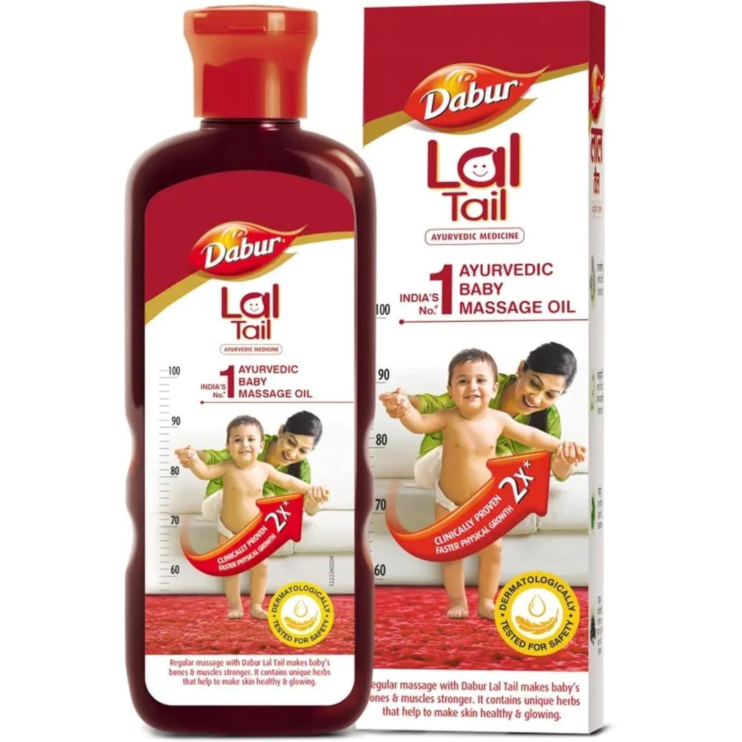 Dabur Lal Tail 2X Faster Physical Growth For Stronger Bones & Muscles (200ml) FS