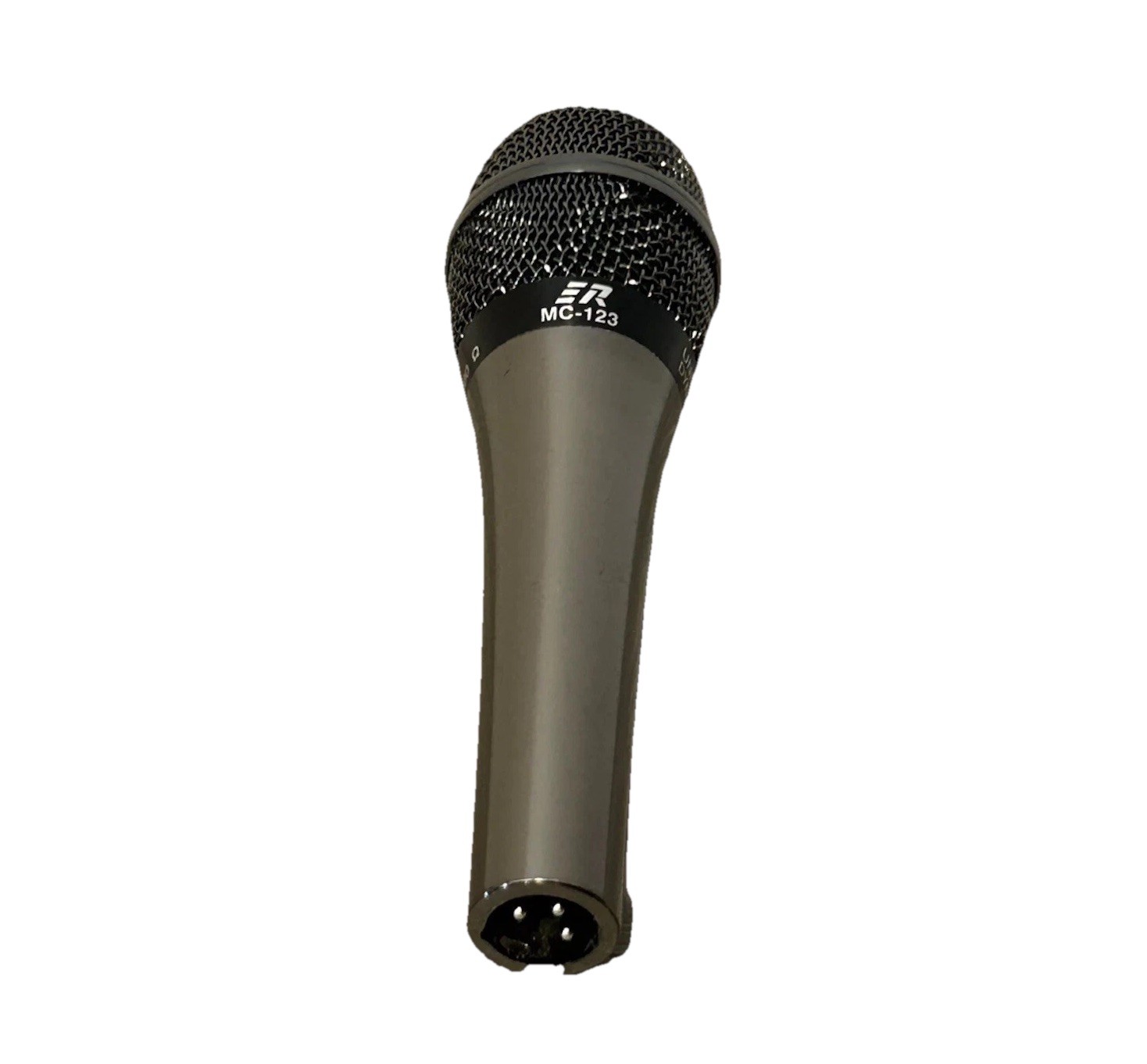 ER MC-123 Dynamic Uni-directional Microphone Black Recording 600 Ohms Tested