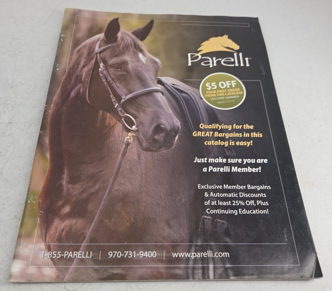 Parelli Catalog Summer 2012 Horse Supplies Horseman Dressage Saddles Lead Rope