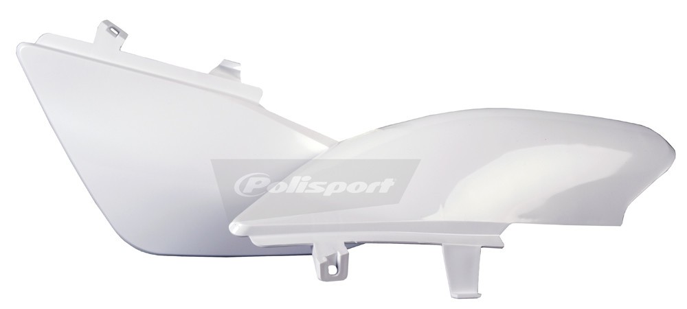 POLISPORT 2004-2017 CRF50F Honda SIDE NUMBER PLATE WHITE 8602000001