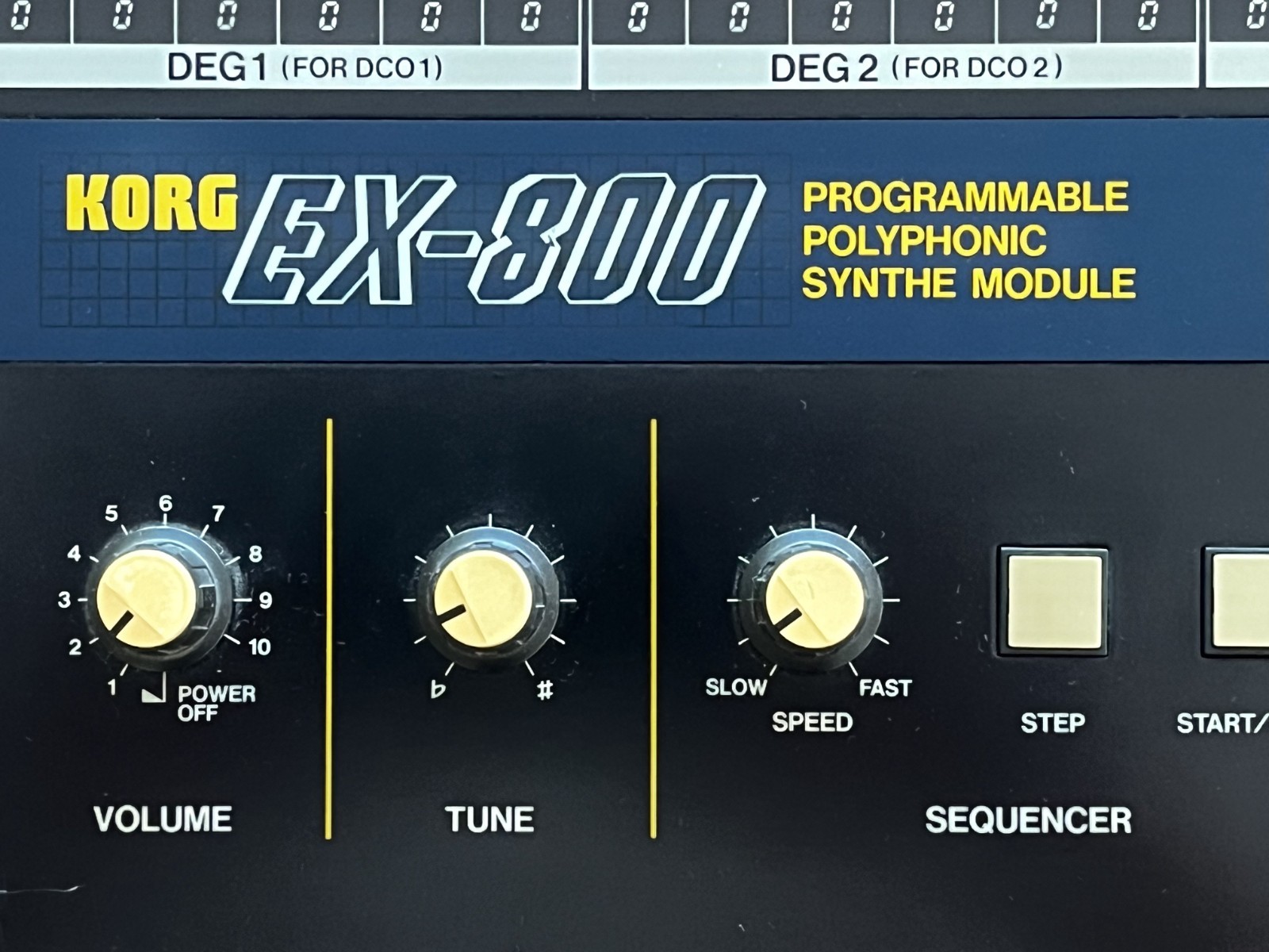 Korg EX-800 MIDI Synth Poly800