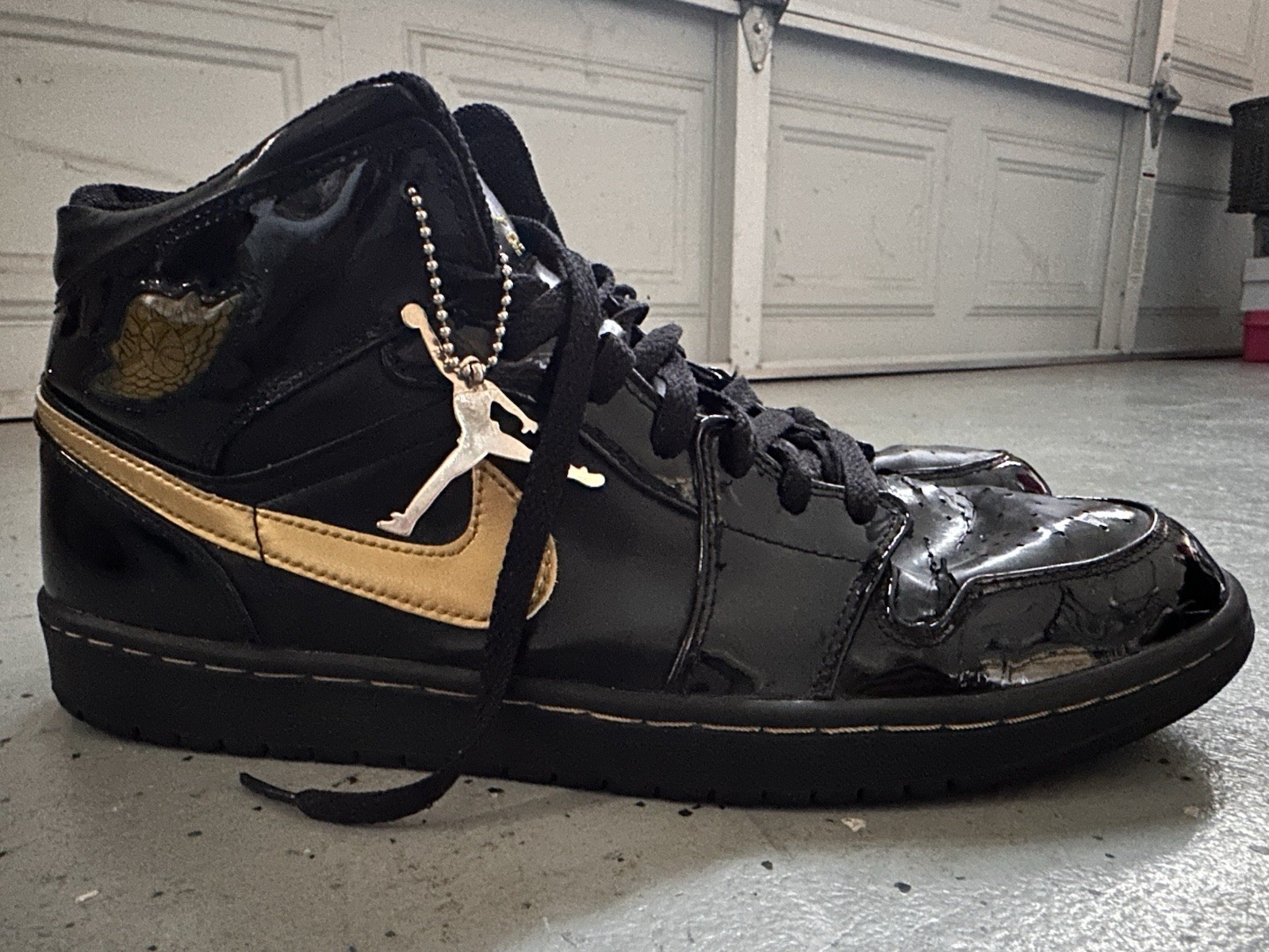 Nike Air Jordan 1 Retro Metallic Gold 2003 Size 12 🔥