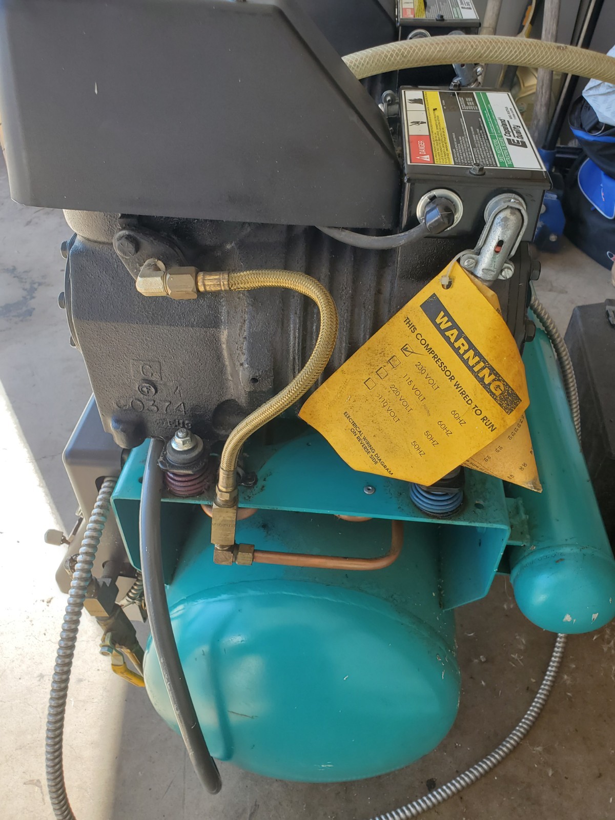 ADP Apollo Dental Air Compressor ALCTL32D Copeland Heads--4 Simultaneous Users