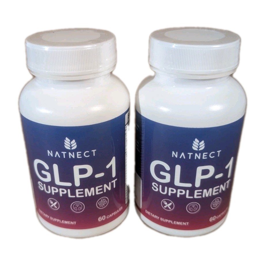 NATNECT G.L.P-1  2 Pack 60 capsules x 2 = 120 caps EXP 5/27