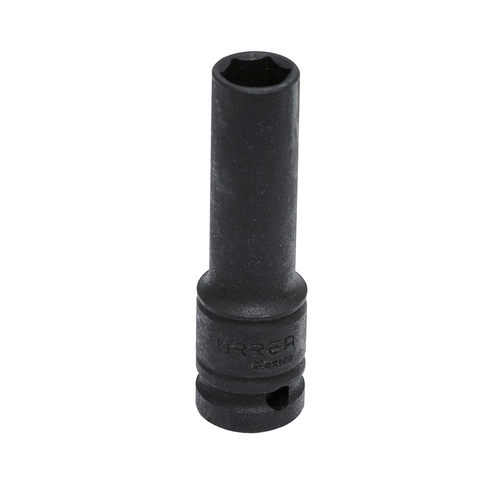 URREA 7318HD 1/2" Drive Black Thin-Wall Deep Impact Socket 6 Point 9/16"