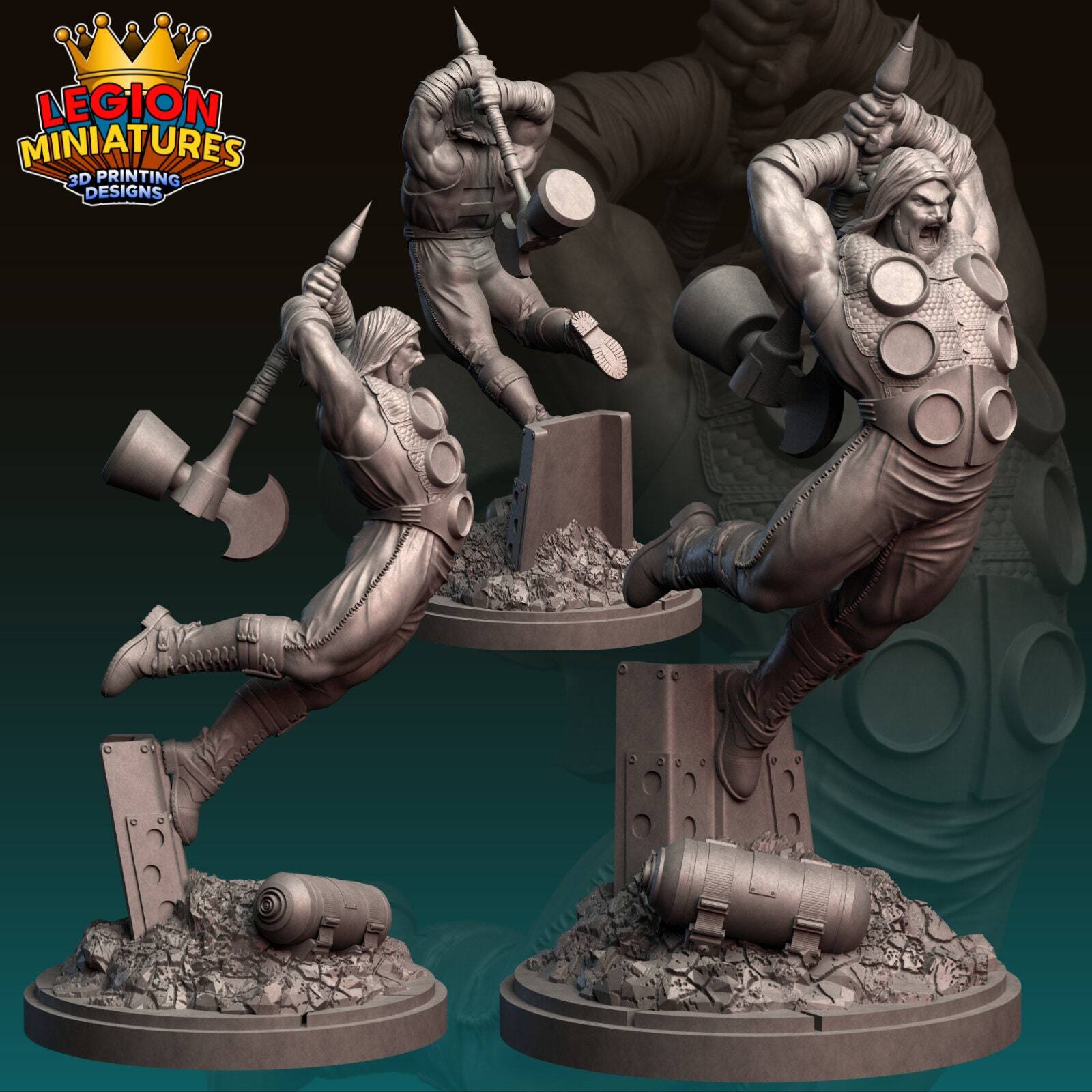 Ultimate Theor | 40mm Crisis Protocol | Tabletop Gaming | Tabletop Miniature |