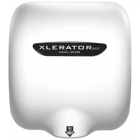 Excel Dryer Xl-Bwv-Eco-1.1-208-277V Automatic Hand Dryer, 12 Sec Dry, 68 To 76,